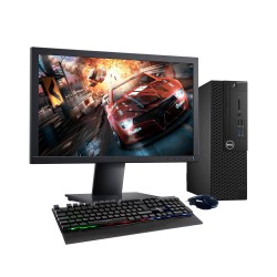 Dell Optiplex 5070 Slim, Core i7 9na. Gen. 16GB RAM DDR4, 480SSD, Tarjeta de video Nvidia GT-710 2GB, Monitor 24"