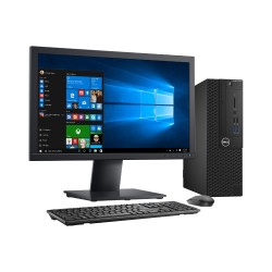 Dell Optiplex 3050 Slim, Core i3 7ma. Gen. 8GB RAM DDR4, 256GB SSD, Monitor 19"