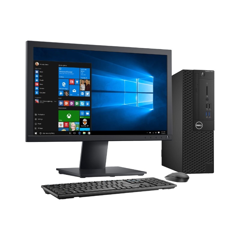 Dell Optiplex 3050 Slim, Core i3 7ma. Gen. 8GB RAM DDR4, 256GB SSD, Monitor 19" Dell Optiplex 3050 Slim, Core i3 7ma. Gen. 8GB RAM DDR4, 256GB SSD, Monitor 19"