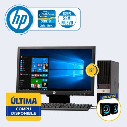 HP RP5800 Desktop Core i7 2da. Gen. 4GB RAM DDR3, 250GB HDD