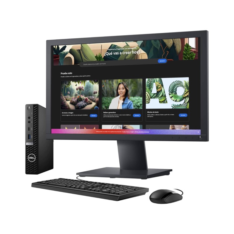 Dell Optiplex 7070 Ultra Slim, Core i3 9na. Gen. 12GB RAM DDR4, 480GB SSD, Monitor 22"