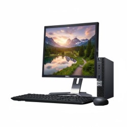 Dell Optiplex 3050 Ultra Slim, Core i3 6ta. Gen. 8GB RAM DDR4, 240GB SSD, Monitor 19"