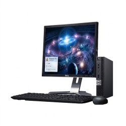 Dell Optiplex 3050 Ultra Slim, Core i5 6ta. Gen. 8GB RAM DDR3L, 240GB SSD, Monitor 19"