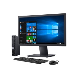 Dell Optiplex 3000 Ultra Slim, Core i5 12va. Gen. 8GB RAM DDR4, 480GB SSD, Monitor 22"