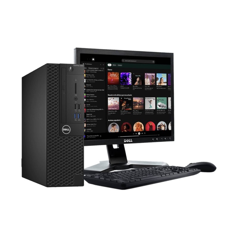 Dell Optiplex 3040  Slim, Core i3 6ta. Gen. 8GB RAM DDR3, 128GB SSD, Monitor 19"