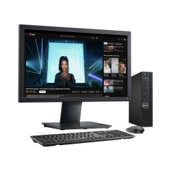 Dell Optiplex 3070 Ultra Slim, Core i5 9na. Gen. 16GB RAM DDR4, 240GB SSD, Monitor 22"