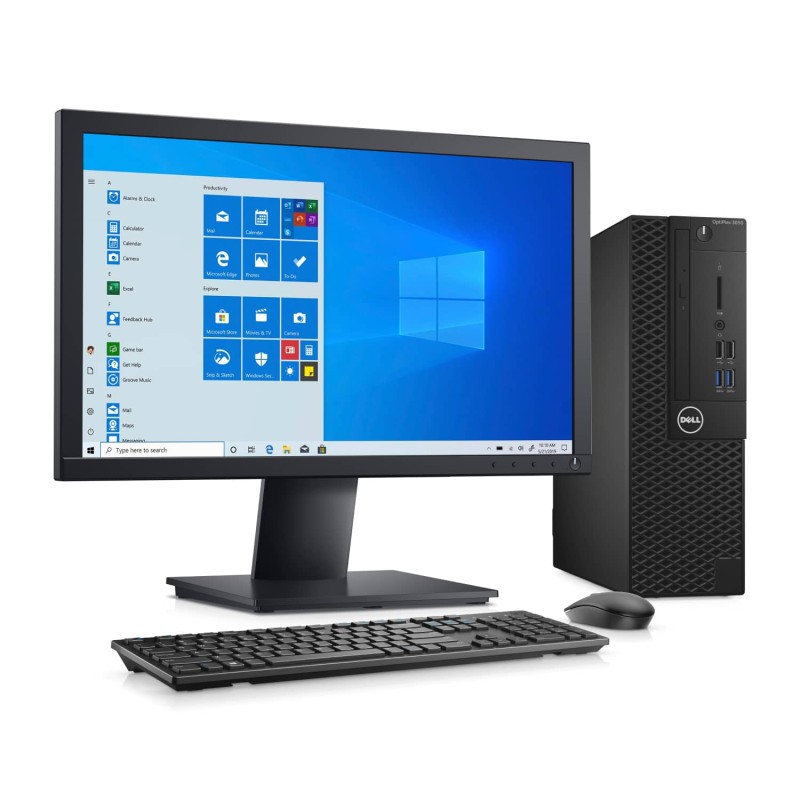 Dell Optiplex 3050 Slim, Core i7 7ma. Gen. 12GB RAM DDR4, 480SSD, Monitor 22"