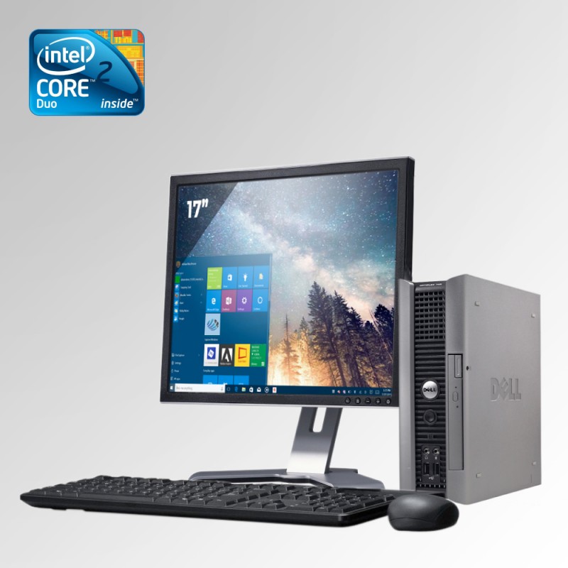 Dell Optiplex 755 U. Slim, Core 2 Duo, 4GB RAM DDR2, 160GB HDD
