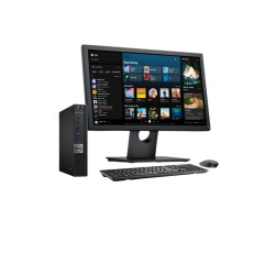 Dell Optiplex 5070 Ultra Slim, Core i5 9na. Gen. 16GB RAM DDR4, 480GB SSD, Monitor 22"