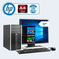 HP Compaq Pro 6305 Mini Torre AMD A4, 4GB RAM DDR3, 250GB HDD