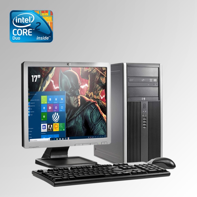 HP Elite Pro 6000 Torre Core 2 Duo, 4GB RAM DDR3, 250GB HDD