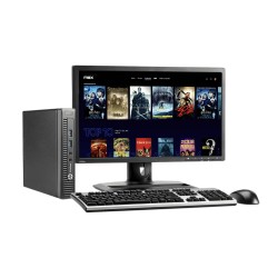 HP Prodesk 600 G2 Ultra Slim Core i3 6ta. Gen. 8GB RAM DDR4, 240GB SSD, Monitor 19"