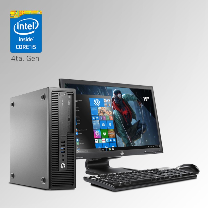HP Prodesk 600 G1 Desktop Core i5 4ta. Gen. 16GB RAM DDR3, 500GB HDD