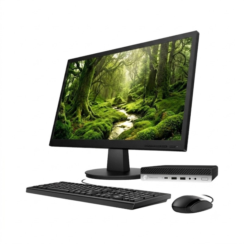 HP ProDesk 400/600/800 G4 U. Slim Core i5 8va. Gen. 8GB RAM DDR4, 240GB SSD, Monitor 22" HP ProDesk 400/600/800 G4 U. Slim Core i5 8va. Gen. 8GB RAM DDR4, 240GB SSD, Monitor 22"