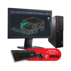 Lenovo M920S Slim Core i7 8va. Gen. 24GB RAM DDR4, 480SSD, RADEON R5 340, Monitor 22"