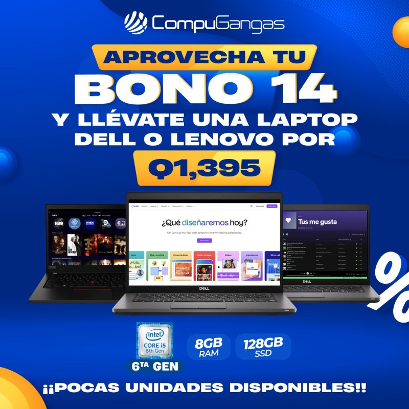 Equipos portátiles en liquidación