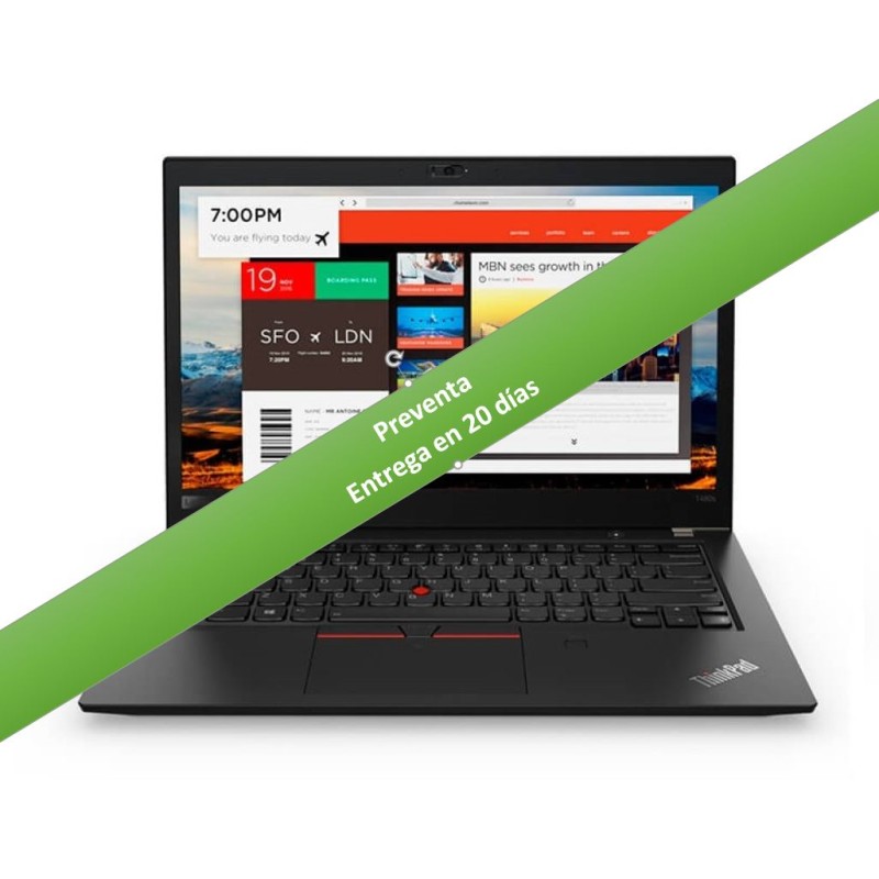 Lenovo T480, Core i7 8va. Gen. Pantalla 14", 16GB RAM, 256GB SSD